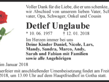 Detlef Hartmut Unglaube 4