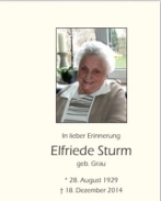 Elfriede Sturm
