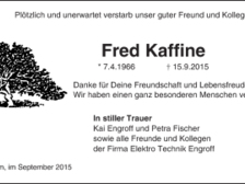 Fred Kaffine 12