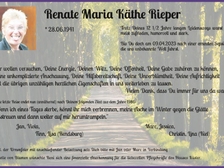Renate Maria Käthe Rieper 1