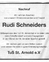 Gedenkseite für Rudolf Schneiders