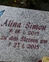 Gedenkseite für Alina Simon