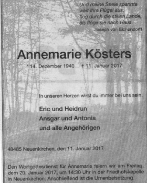 Annemarie Kösters
