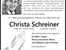 Christa Schreiner 1