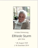 Elfriede Sturm