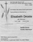 Gedenkseite für Elisabeth Droste