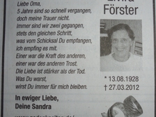 Elvira Förster 73