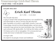 Erich Karl Throm 1