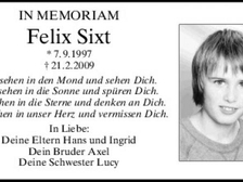 Felix Sixt 1