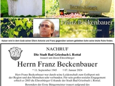 Franz Beckenbauer 80