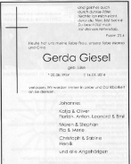 Gerda Giesel