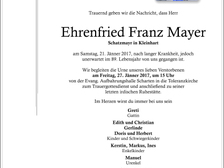 Ehrenfried Franz Mayer 1