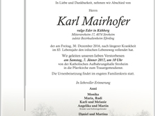 Karl Mairhofer 1