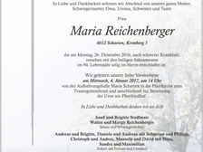 Maria Reichenberger 1