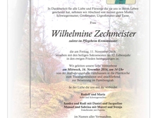 Wilhelmine Zechmeister 1