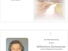 Wilhelmine Zechmeister 2