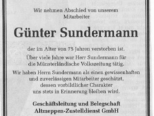 Günter Sundermann 1