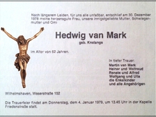 Hedwig Van Mark 12