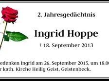 Ingrid Hoppe 30