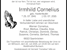 Irmhild Cornelius 1
