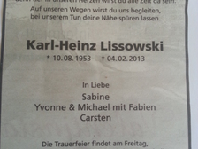 Karl - Heinz Lißowski 12