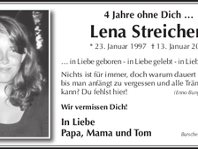 Lena Streichert 80
