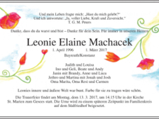 Leonie Elaine Machacek 24