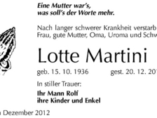 Lotte Martini 20