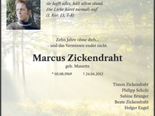 Marcus Zickendraht 61