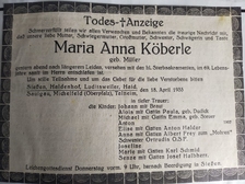 Maria Anna Köberle 3
