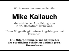 Mike Kallauch 26