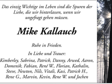 Mike Kallauch 30