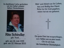 Rita Schindler 39