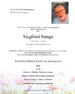 Siegfried Stange
