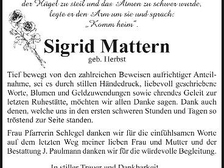 Sigrid Mattern 3