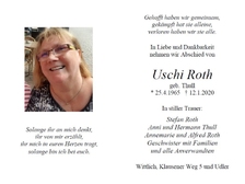 Uschi Roth 1