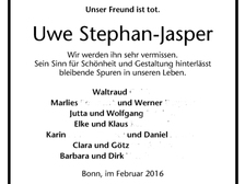 Uwe Leonhard Stephan-Jasper 18