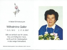 Wilhelmine Galler 3